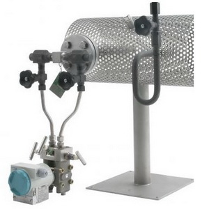 Зонд объемного расхода жидкости и газа FASTLOK с шпинделем (PN64) на трубопроводе 28-125 мм SKI SDF FASTLOK-HD-10 Расходомеры